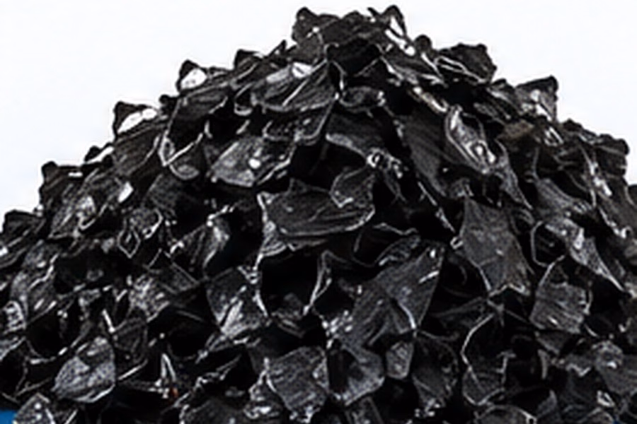 Imagem ilustrativa de PP preto para reciclagem